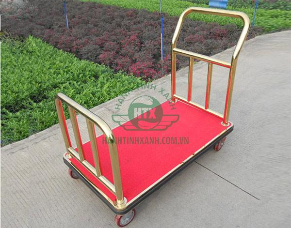 Mẫu xe đẩy hành lý chữ U thích hợp dùng tại Homestay