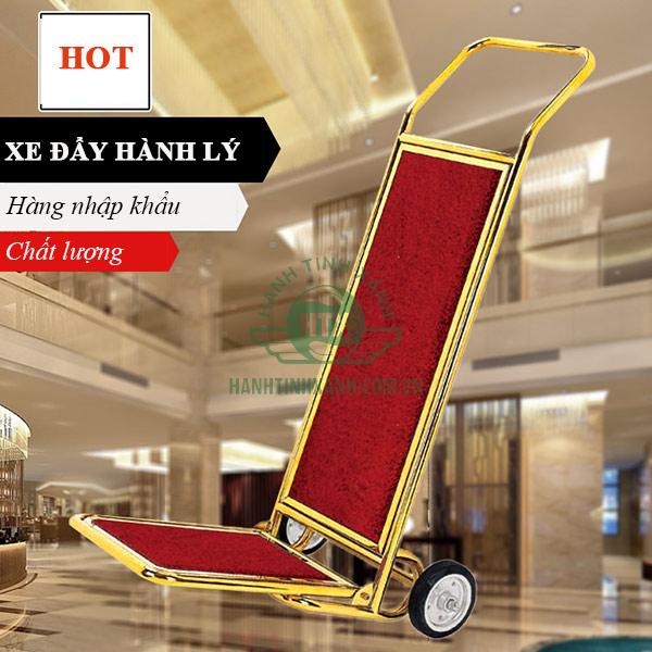 Mẫu xe kéo hành lý gấp gọn kiểu dáng 2 bánh