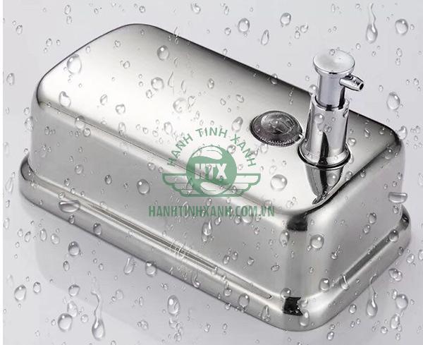 Inox chịu lực và chống han gỉ tốt giúp bình đựng luôn như mới