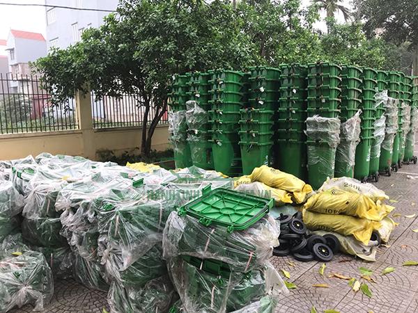 Huyện Gia Bình đẩy mạnh công tác phân loại và xử lý rác thải