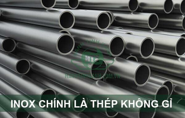 Inox và thép không gỉ là 2 tên gọi của cùng một loại vật liệu