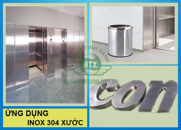 Inox 304 xước có thể được ứng dụng sản xuất nhiều sản phẩm thiết bị sinh hoạt lẫn công nghiệp