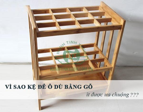 Kệ đựng dù bằng gỗ