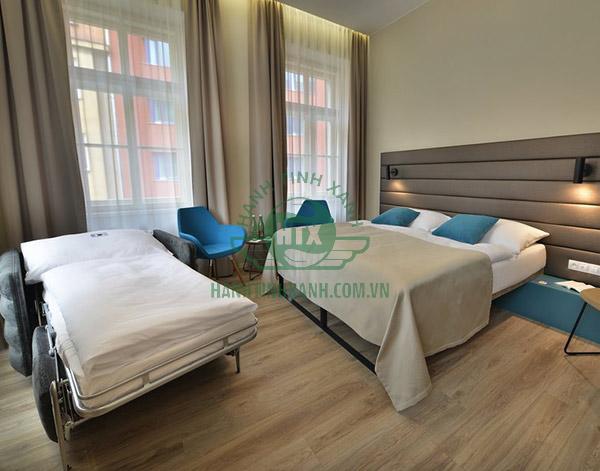 Chỉ các phòng diện tích rộng mới kê thêm được extra bed