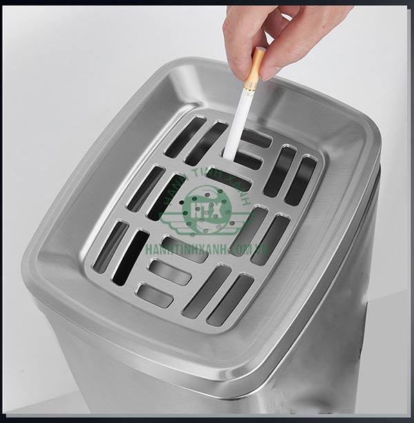 Thiết kế bộ phận lưới gạt tàn thuốc của cây gạt tàn chuyên dụng