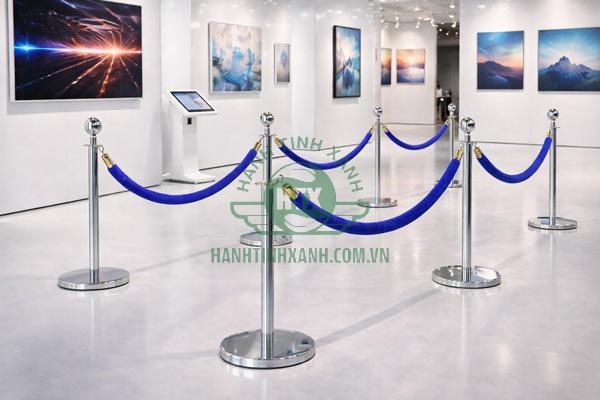 Cần đảm bảo dây nhung cột chắn luôn ở trạng thái tốt nhất