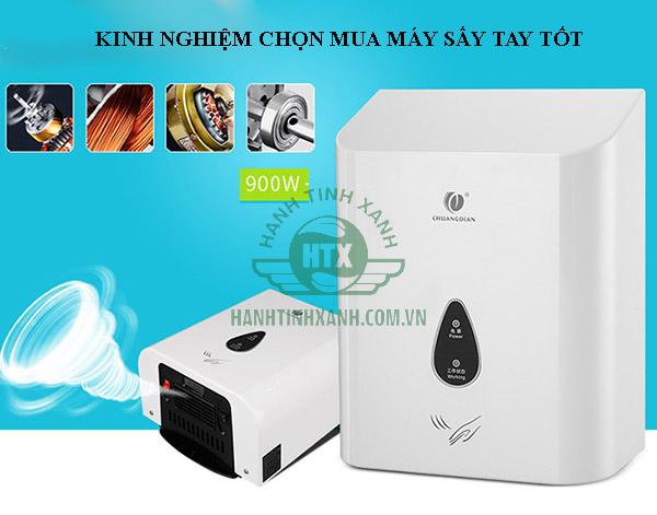 Máy sấy tay cỡ nhỏ với công suất 900W