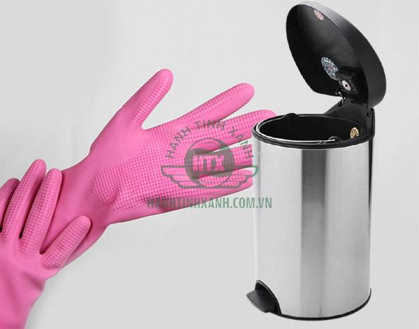 Bí quyết làm sạch thùng rác nhanh gọn