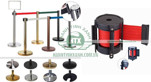 Cột chắn inox dây căng