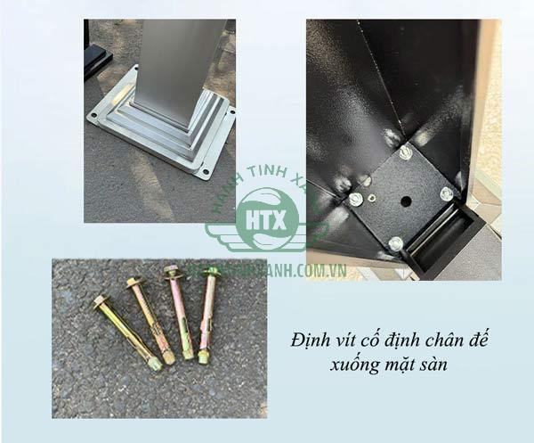 Đinh vít sẽ đi kèm bộ sản phẩm cây gạt tàn thuốc lá