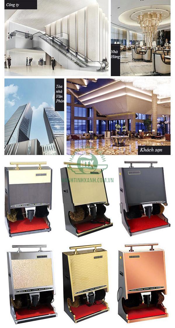 Hành Tinh Xanh sở hữu đa dạng các loại máy đánh giày, phù hợp mọi không gian