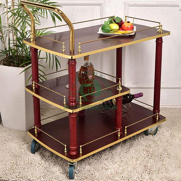 Những mẫu xe đẩy rượu cỡ lớn chỉ hợp với không gian rộng