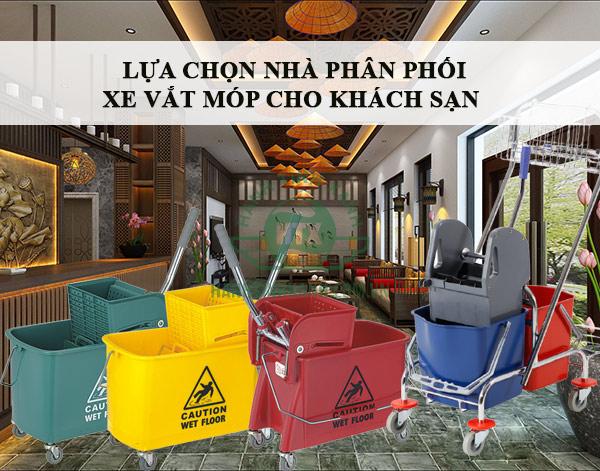 Nên chọn mua xe vắt móp khách sạn tại đơn vị nào để yên tâm?