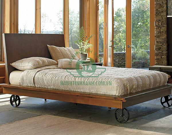 Giường khách sạn có bánh xe