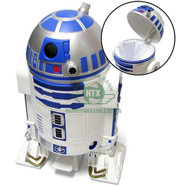 Thùng rác theo nguyên mẫu của robot R2-D2 trong bộ phim nổi tiếng “Star Wars”