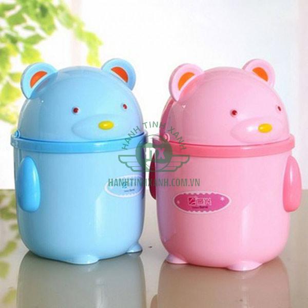 Thùng rác để bàn nhỏ xinh, tiện ích