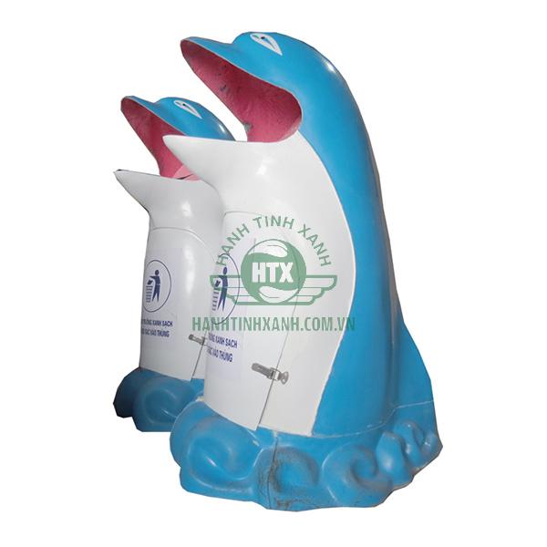Điểm danh những mẫu thùng rác hình thú phổ biến nhất hiện nay