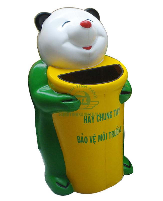Điểm danh những mẫu thùng rác hình thú phổ biến nhất hiện nay