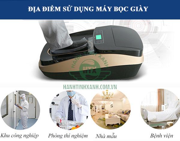 Những địa điểm nào nên trang bị máy bọc giày?