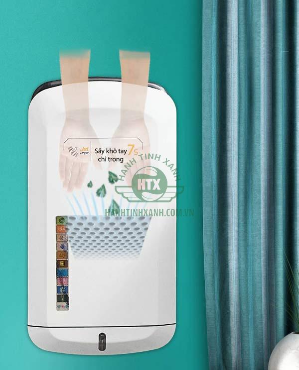 Máy sấy tay giá tầm trung được đánh giá tốt về cả mẫu mã, hiệu năng