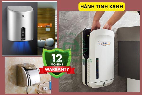 Chính sách bảo hành máy hơ tay theo đúng quy định của hãng sản xuất (thường là 1 năm)