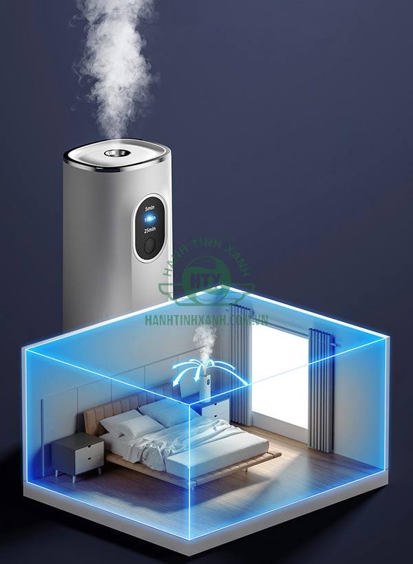 Bình xịt hương thơm tự động có khả năng loa tỏa hương thơm khắp phòng