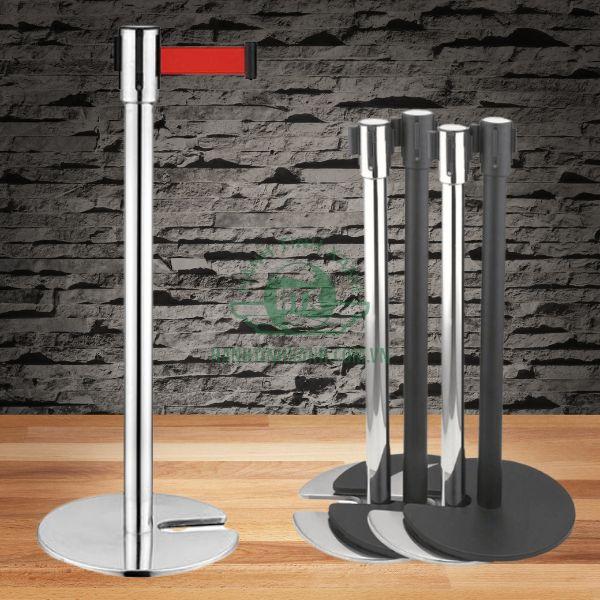 Cột chắn chân đế chữ U xếp gọn tiện lợi