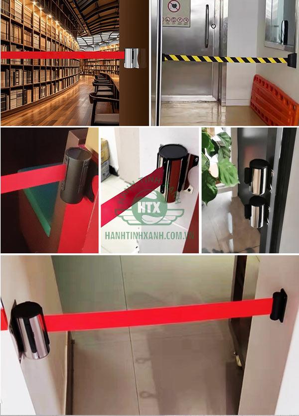 Nhu cầu sử dụng cột chắn dây căng gắn tường ngày càng nhiều