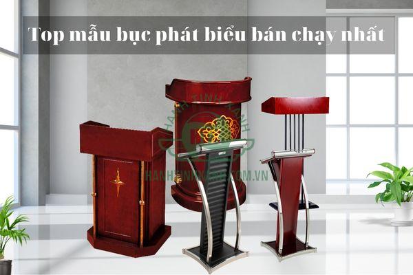 Đa dạng mẫu mã bục phát biểu