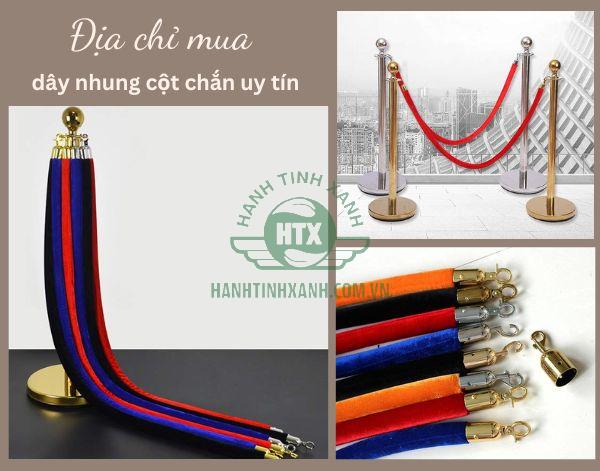 Lựa chọn đơn vị uy tín để mua dây nhung phụ kiện cho cột chắn phân làn