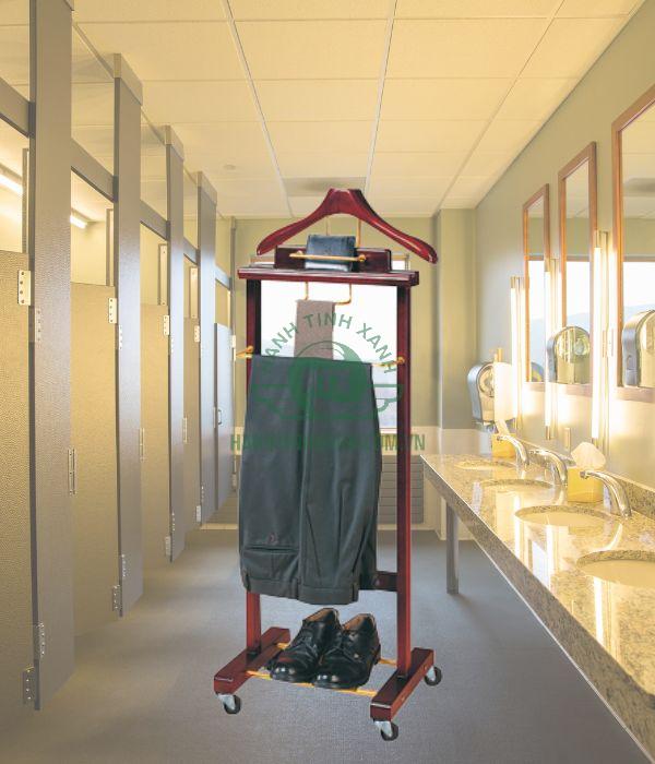 Giá treo áo vest loại có bánh xe