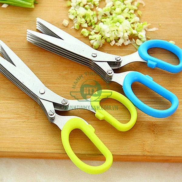 Kéo nhiều lưỡi giúp cắt được nhiều hơn