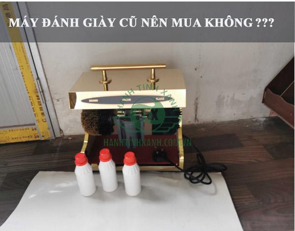 Mua thanh lý máy đánh giày liệu có là lựa chọn tốt?