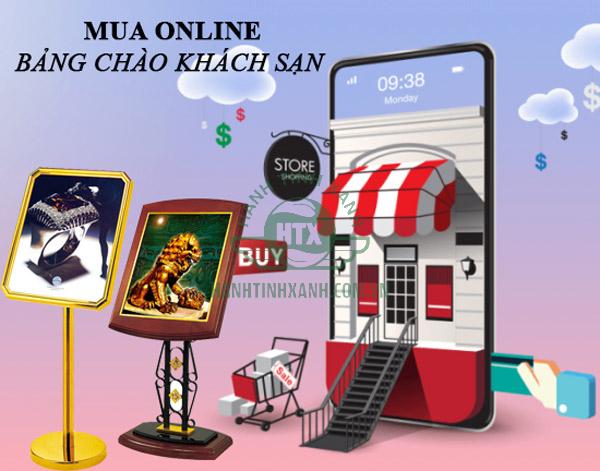 Mua online bảng menu, bảng thông báo giúp tiết kiệm thời gian