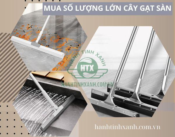 Các đơn vị vệ sinh công nghiệp luôn cần có sẵn lượng lớn cây gạt nước sàn nhà