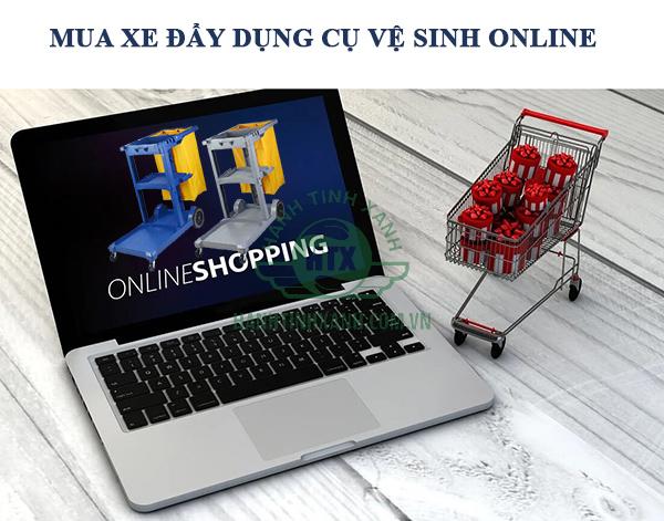 Tìm kiếm mẫu xe làm vệ sinh trên mạng rất dễ dàng