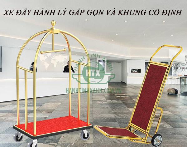 Chọn loại xe đẩy hành lý nào sẽ tốt hơn?
