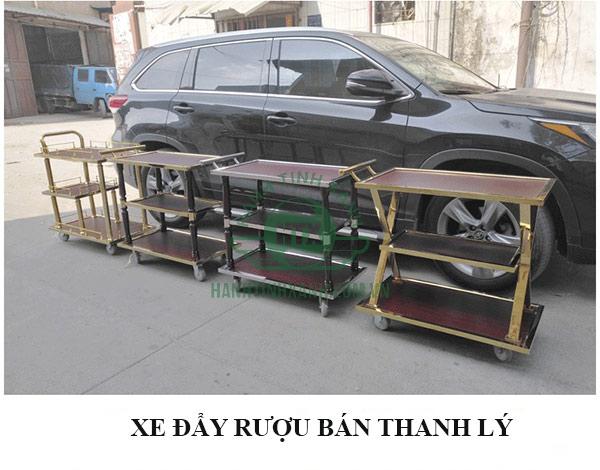 Có nên mua xe đẩy rượu thanh lý không?