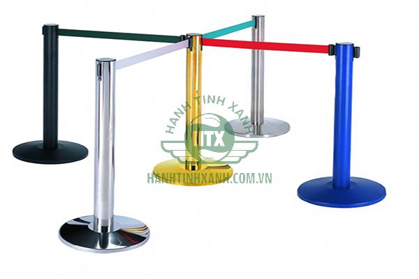 Cột chắn inox dây căng 
