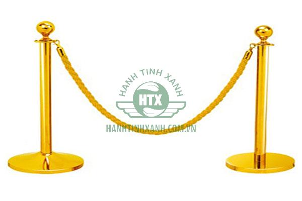 Cột chắn inox dây trùng 