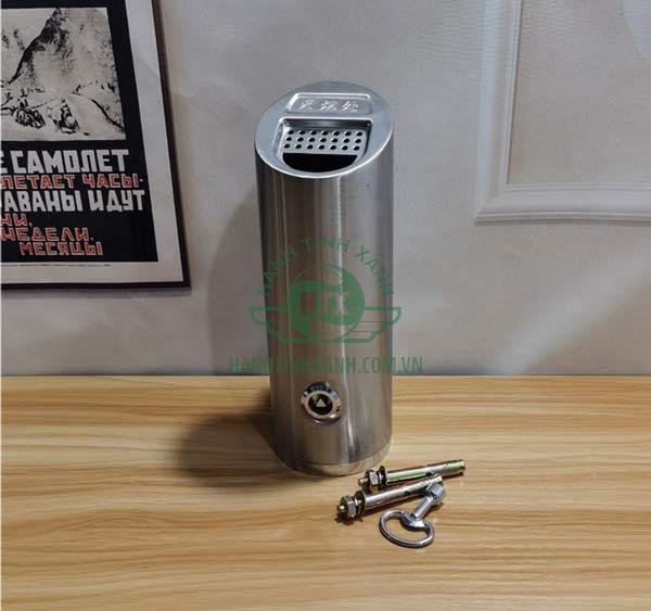 Kiểm tra kỹ càng về chất liệu của trụ gạt tàn