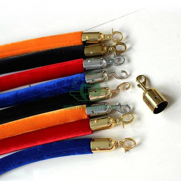 Hành Tinh Xanh bán rất nhiều màu sắc dây nhung cho cột chắn inox