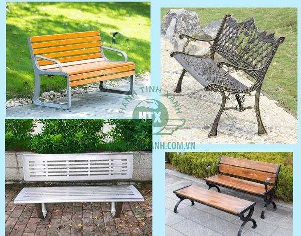 Mẫu mã ghế công viên đa dạng, nguồn hàng cần sẵn có