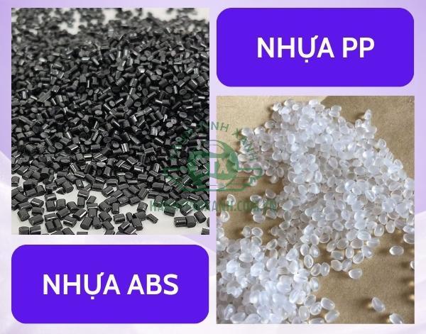 So sánh nhựa ABS và nhựa PP