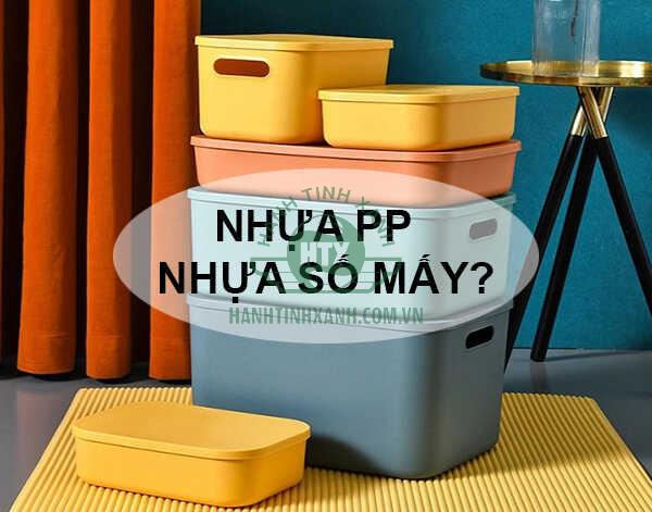 Nhựa PP là nhựa số mấy?