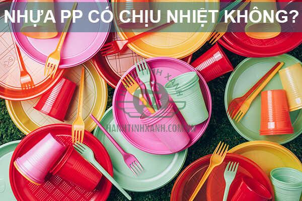 Ngưỡng chịu nhiệt của nhựa PP khoảng từ 0 - 100 độ C