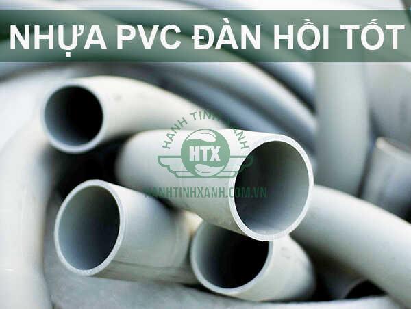 Nhựa PVC có khả năng chịu lực, đàn hồi tốt