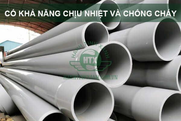 Vật liệu PVC có khả năng chịu nhiệt và chống cháy