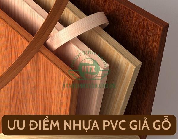 Ưu điểm nhựa PVC giả gỗ