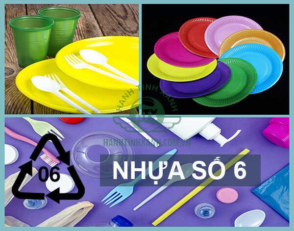 Nhựa số 6 là nhựa gì?